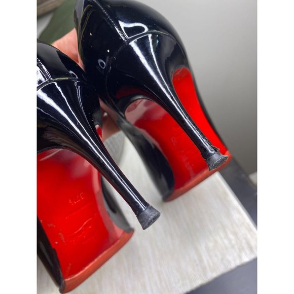 (Sold) Christian Louboutin DECOLLETE 554 Kate Blac - Picture 9 of 14